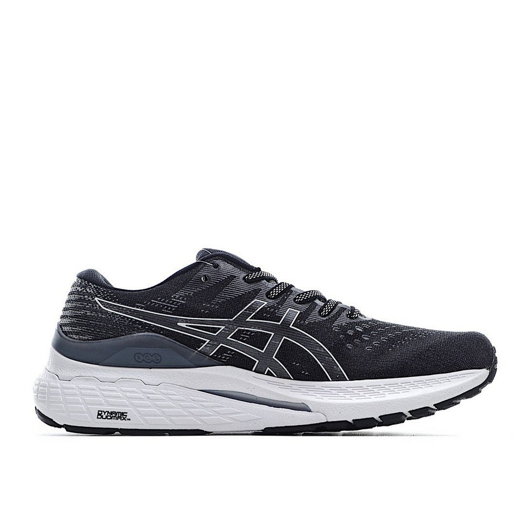 Asics kayano black and hot sale white