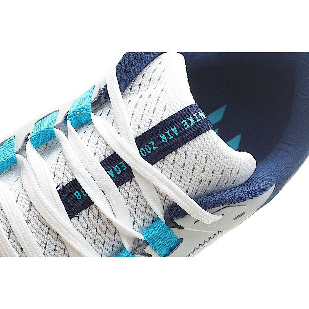 Tênis Nike Air Zoom Pegasus 38 - Branco Azul Claro e Prata - Masculino  Running Speed - Sua corrida mais rápida!