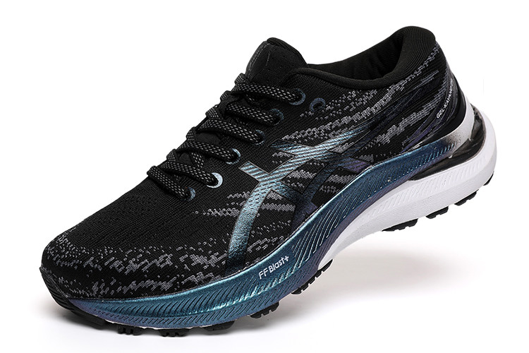 Tênis Asics Gel Kayano 29 - Preto e Azul Platinum - Masculino 