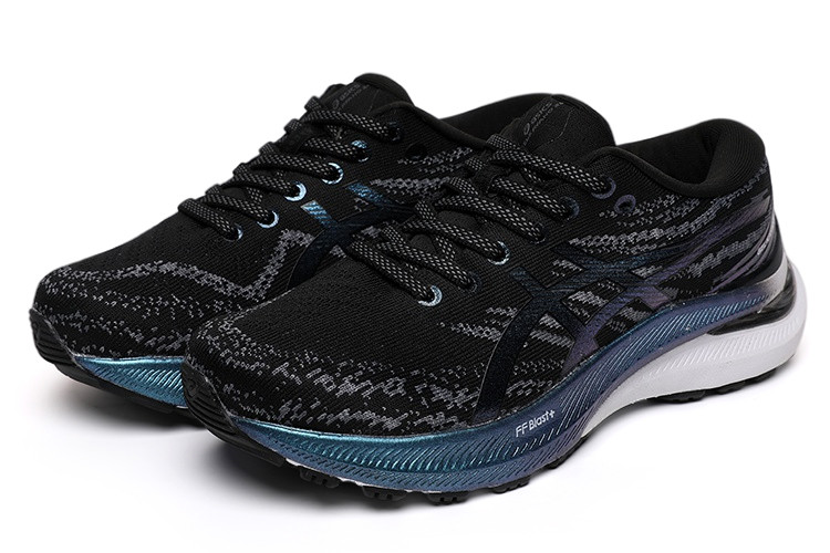 Tênis Asics Gel Kayano 29 - Preto e Azul Platinum - Masculino