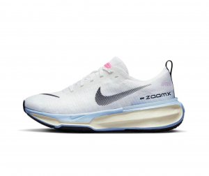 Tênis Nike Zoomx Invincible Run Flyknit 3 Masculino - Branco e Azul  