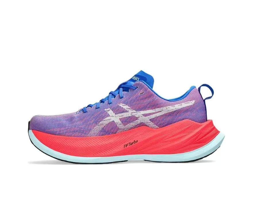 Tênis Asics SuperBlast - Roxo e Vermelho - Masculino 