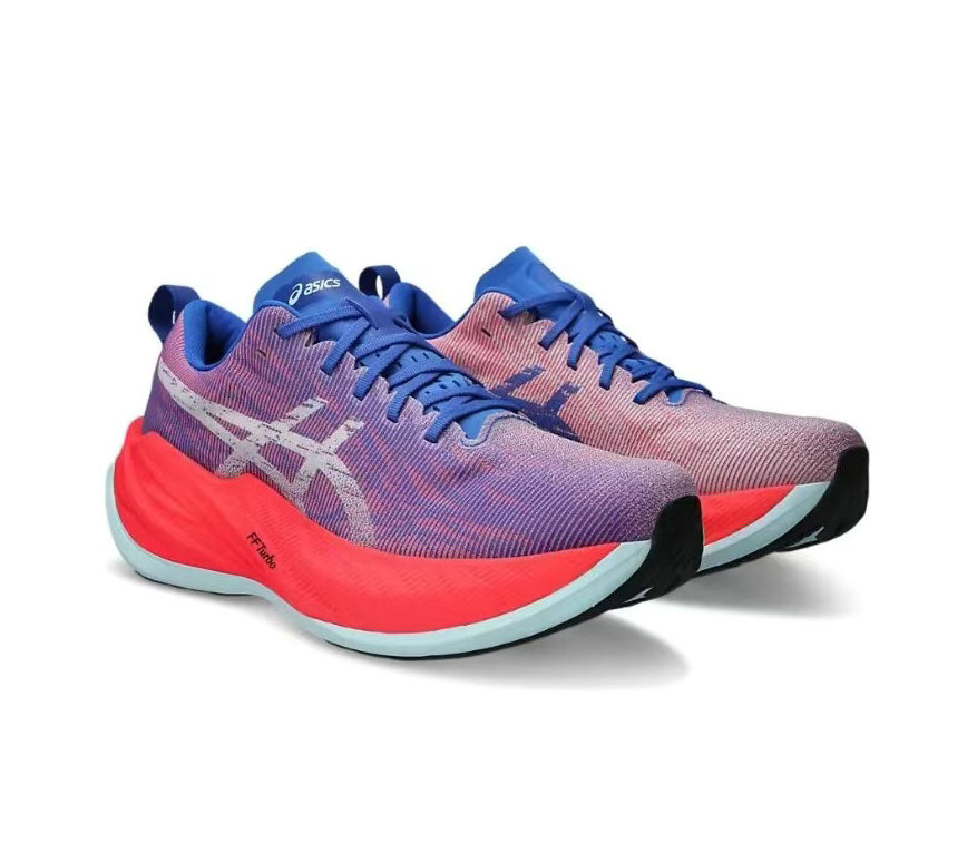 Tênis Asics SuperBlast - Roxo e Vermelho - Masculino