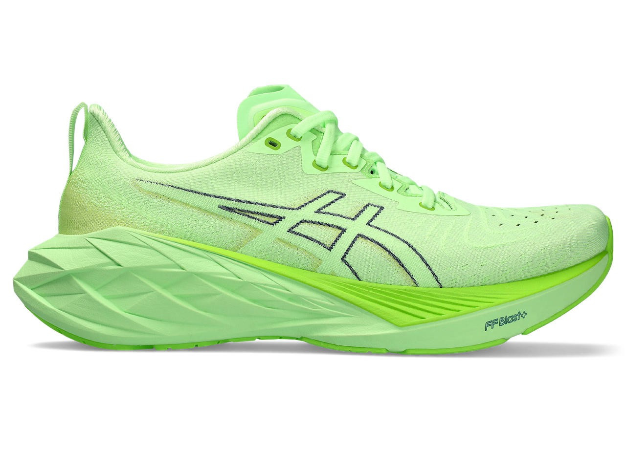 Tênis Asics Novablast 4 - Verde Limão - Masculino 