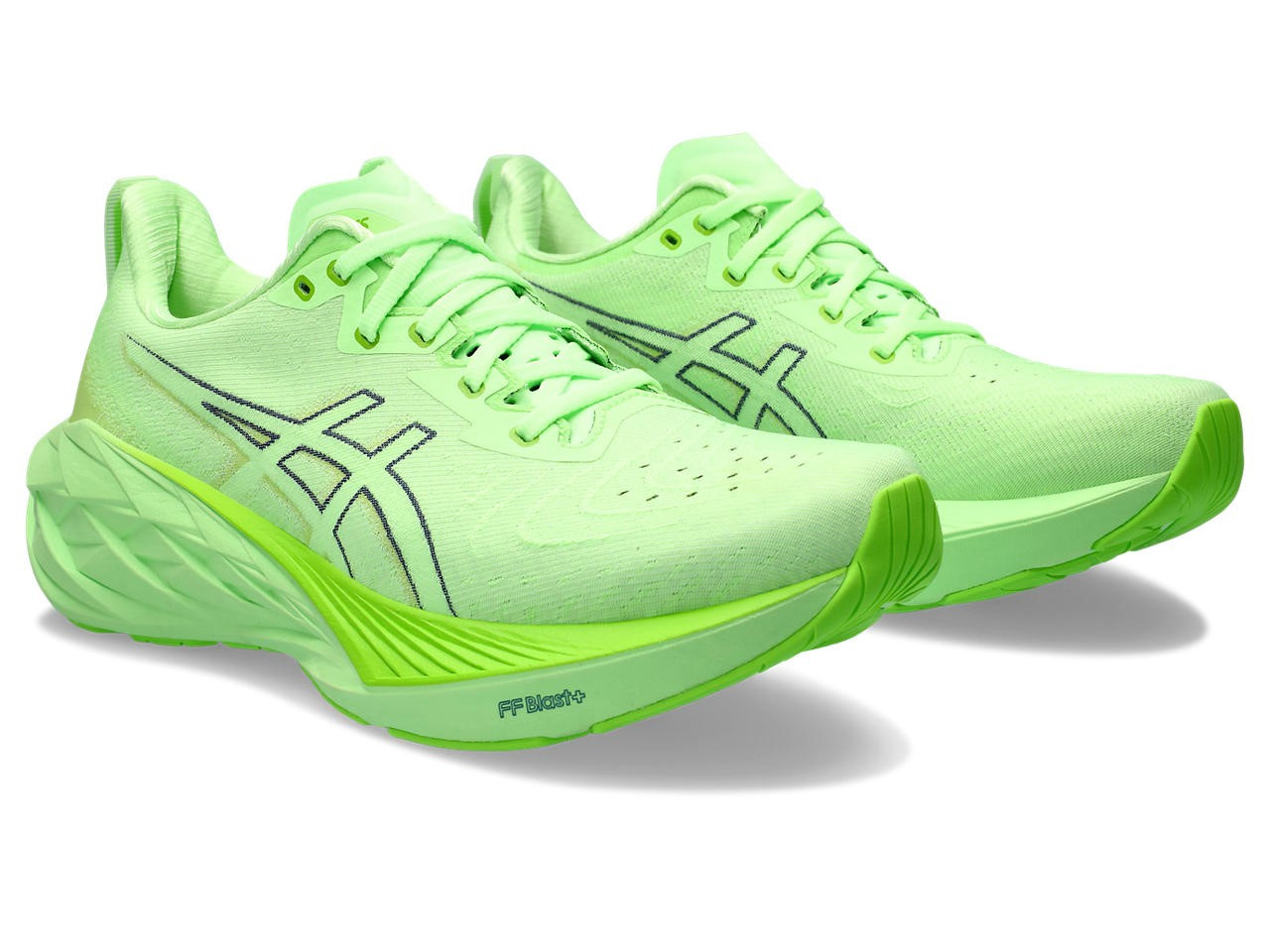 Tênis Asics Novablast 4 - Verde Limão - Masculino