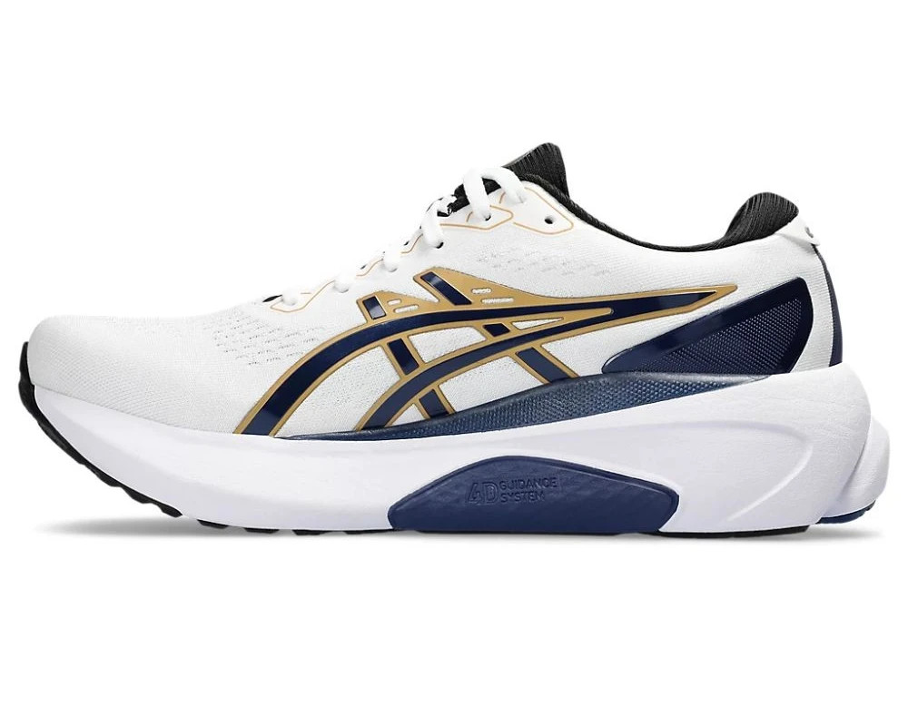 Tênis Asics Gel Kayano 30 - Branco Azul 30 Anniversary - Masculino