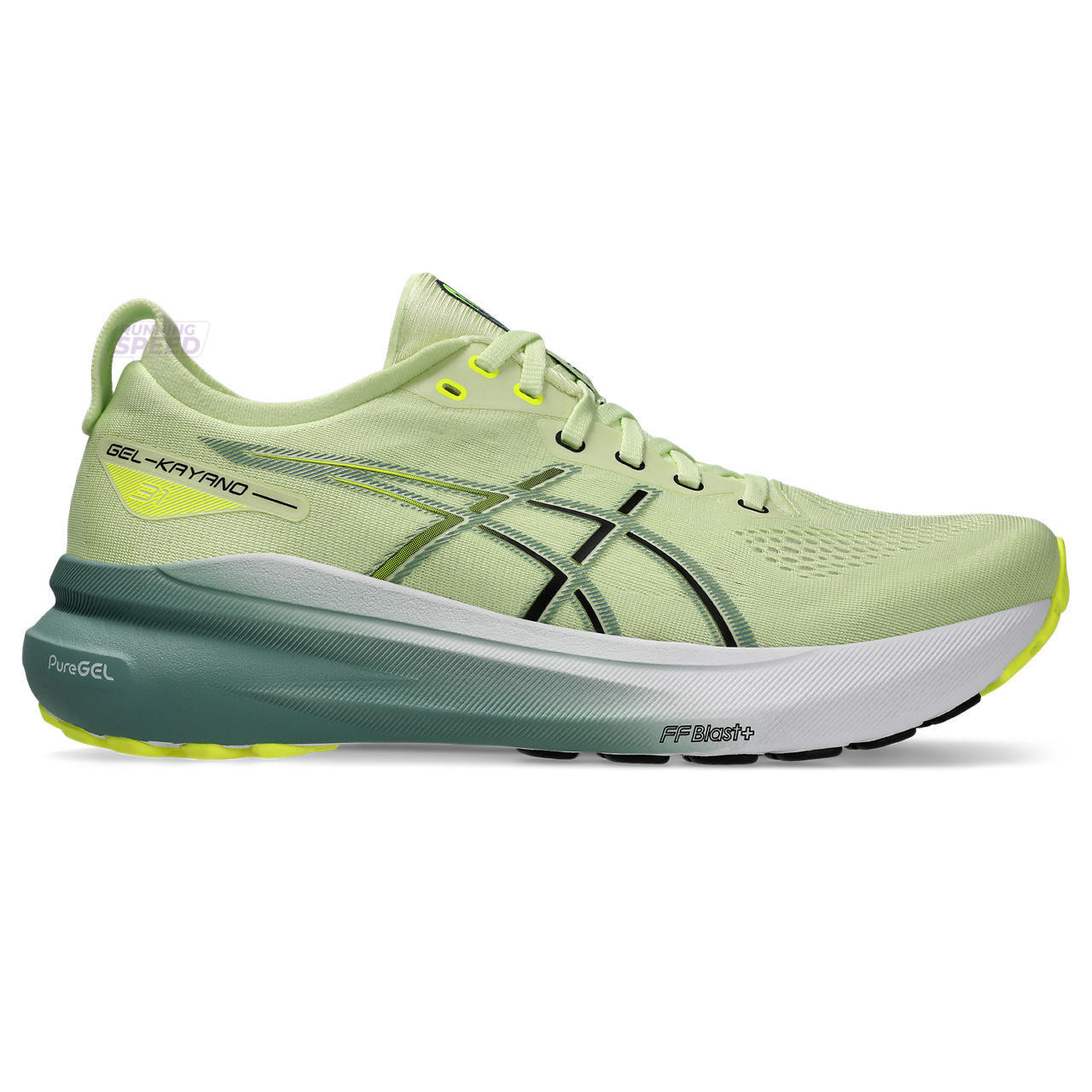 Tênis Asics Gel Kayano 31 - Verde e Branco - Masculino 