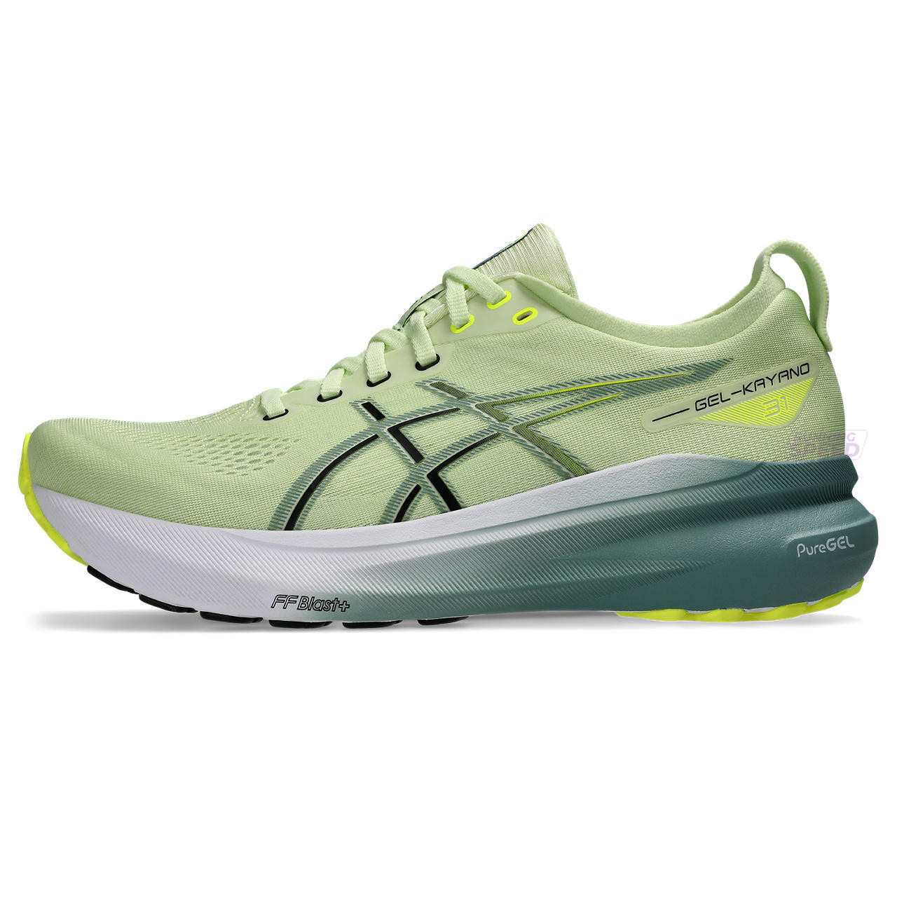 Tênis Asics Gel Kayano 31 - Verde e Branco - Masculino