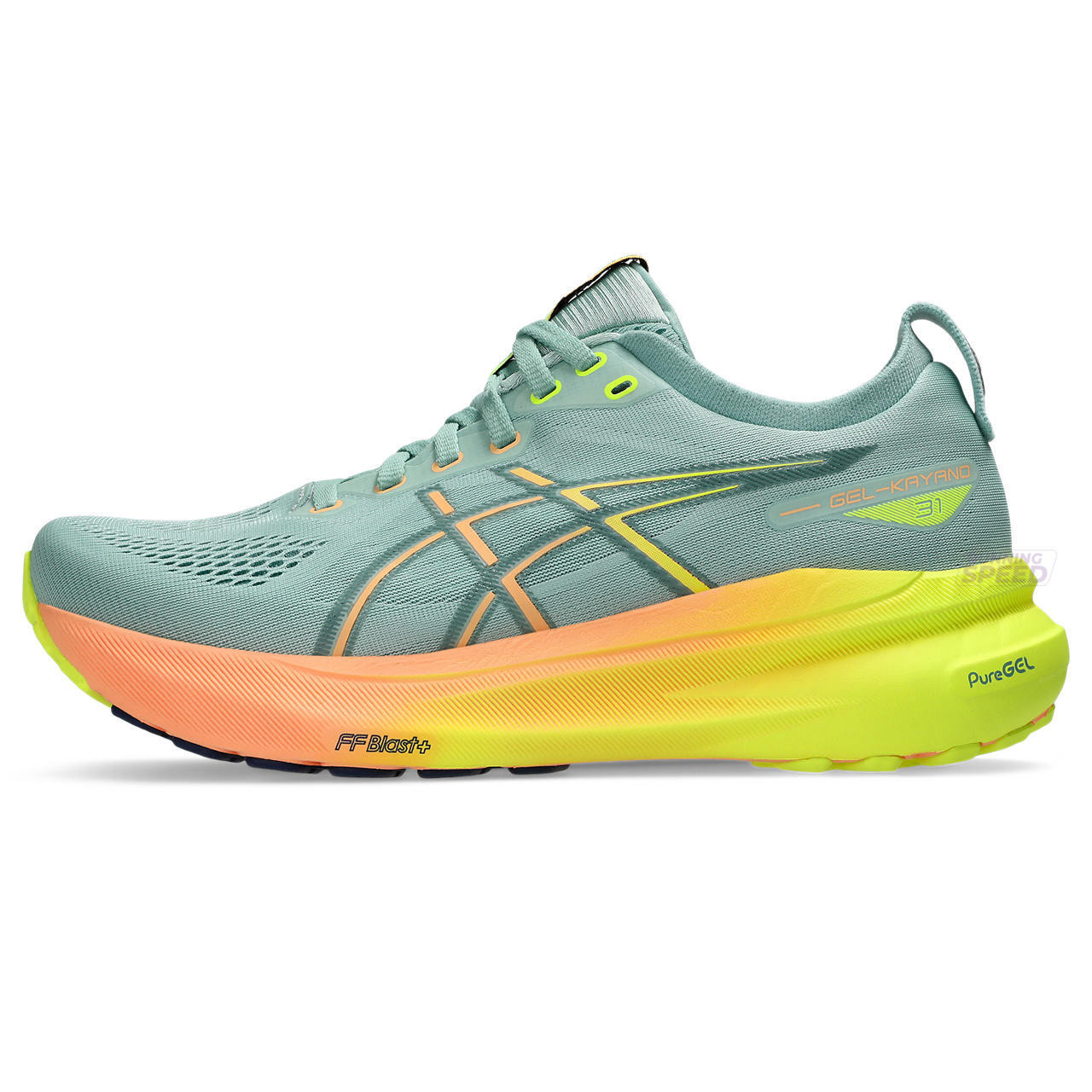 Tênis Asics Gel Kayano 31 - Verde e Laranja - Masculino