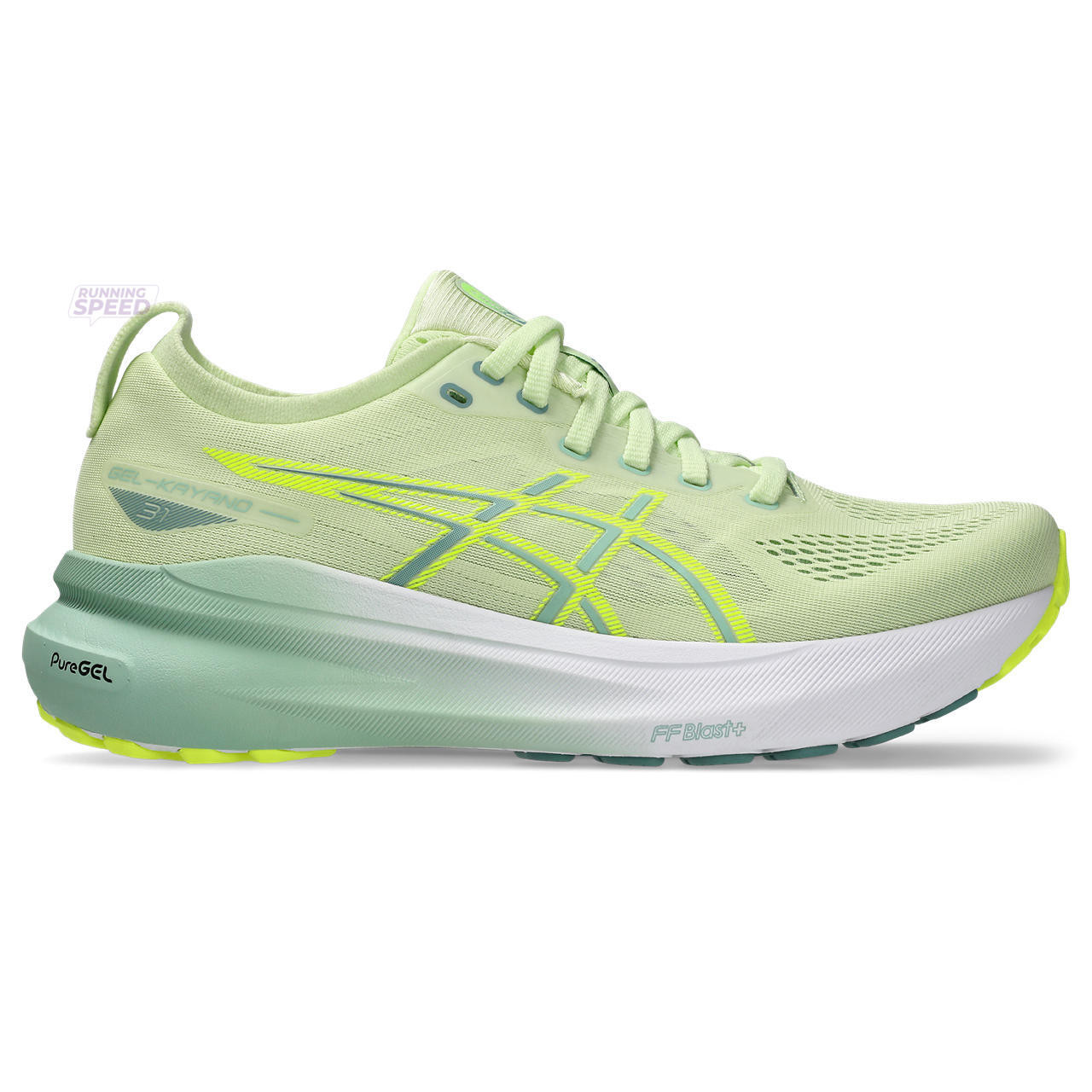 ênis Asics Gel Kayano 31 - Verde e Branco - Feminino 