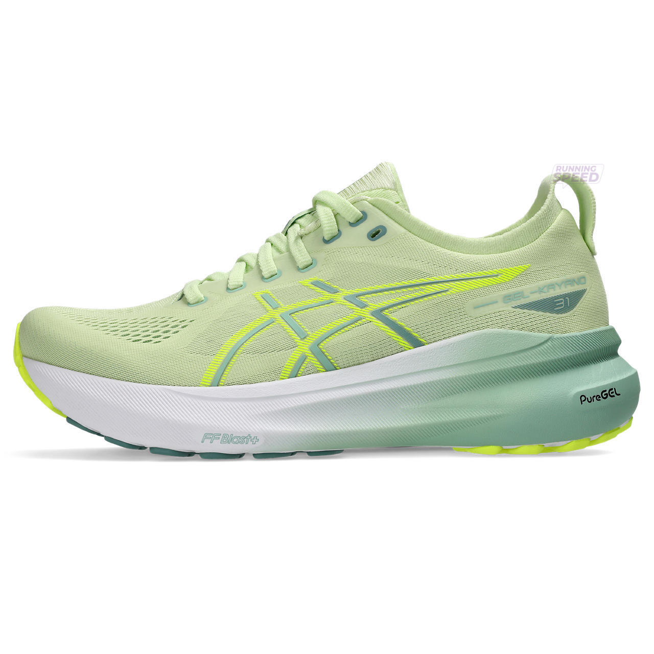 ênis Asics Gel Kayano 31 - Verde e Branco - Feminino