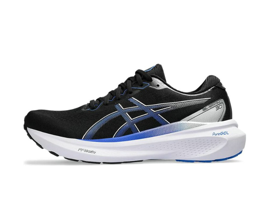 Tênis Asics Gel Kayano 30 - Preto e Azul - Masculino