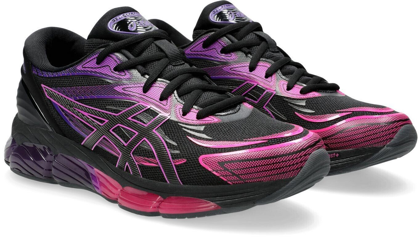 Tênis Asics Gel Quantum 360 8 - Preto com Roxo e Rosa - Masculino