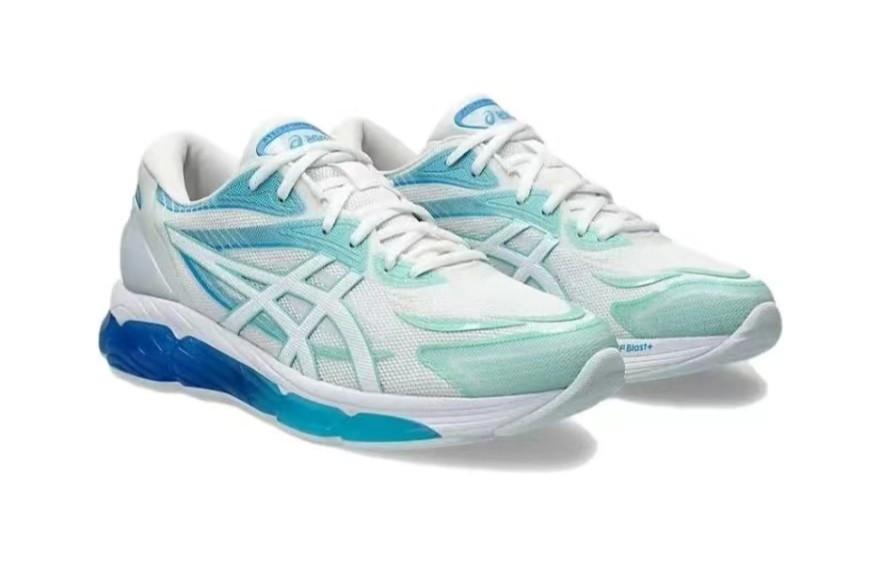 Tênis Asics Gel Quantum 360 8 - Branco e Azul - Masculino