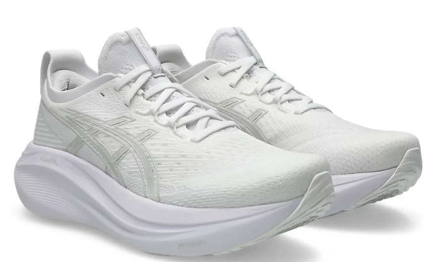 Tênis ASICS GEL Nimbus 27 - Masculino - Branco All White