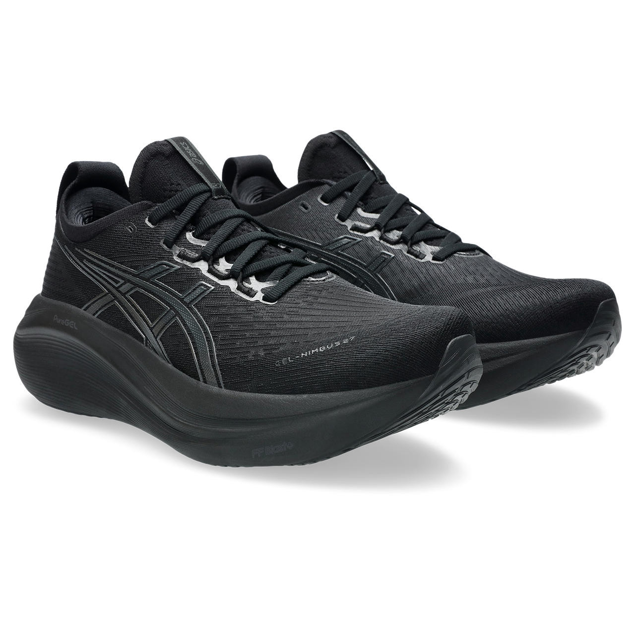 Tênis ASICS GEL Nimbus 27 - Feminino - Preto All Black